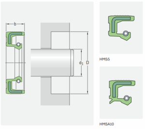 phớt chặn HMS5 và HMSA10