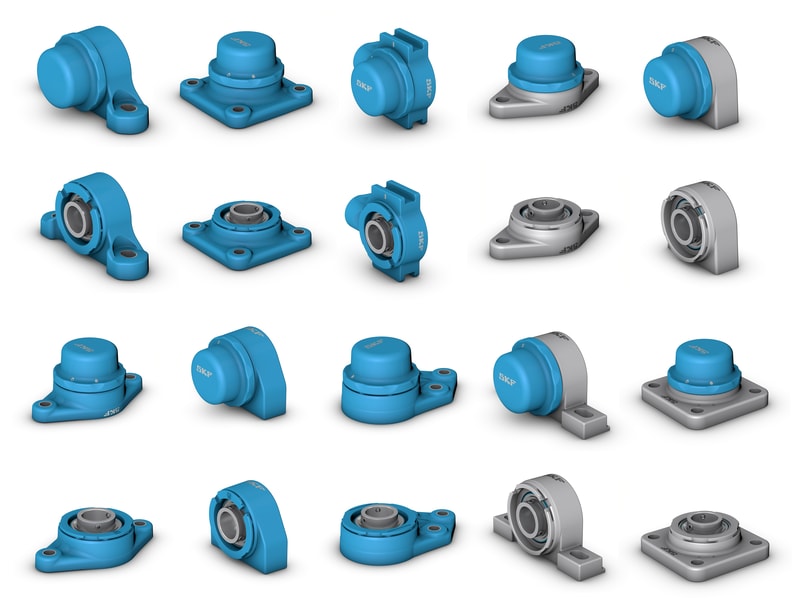 gối đỡ SKF bằng inox